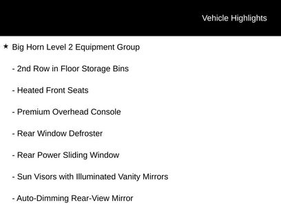 New 2026 RAM 1500 Big Horn/Lone Star