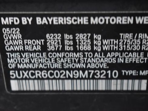 Used 2022 BMW X5 xDrive40i w/ M Sport Package image 15