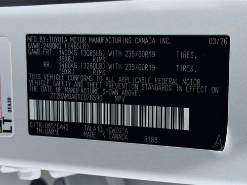 New 2026 Lexus RX 350 FWD image 24