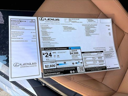 New 2026 Lexus RX 350 Premium image 21