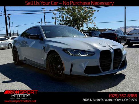 Used 2021 BMW M4 Competition w/ Executive Package RWD image 1