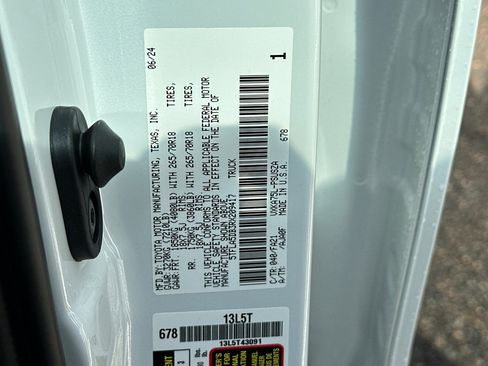 New 2024 Toyota Tundra SR5 w/ SX Package image 22