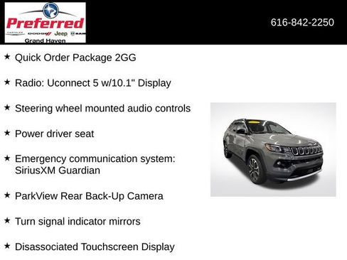 Used 2022 Jeep Compass Limited image 6