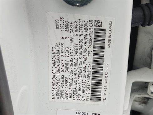 Certified 2023 Honda Civic Touring image 21