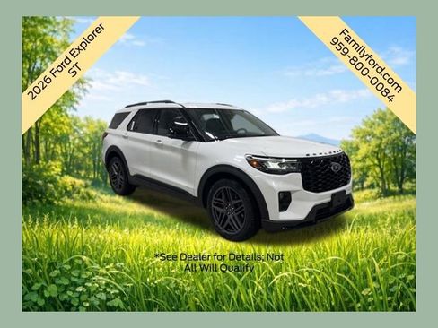 New 2026 Ford Explorer ST w/ Sun And Sound Package image 1