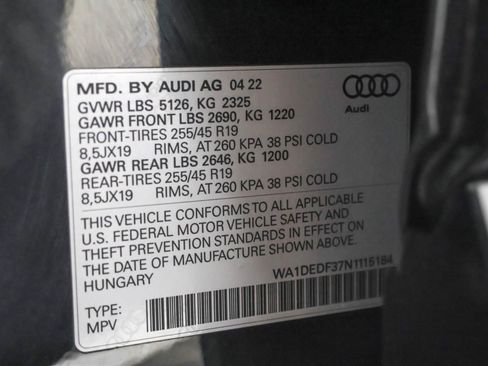 Used 2022 Audi Q3 2.0T Premium w/ Black Optic Sport Package image 51