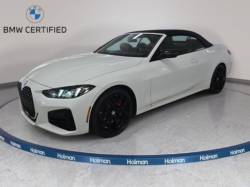 Certified 2025 BMW 430i Convertible w/ M Sport Package RWD image 1
