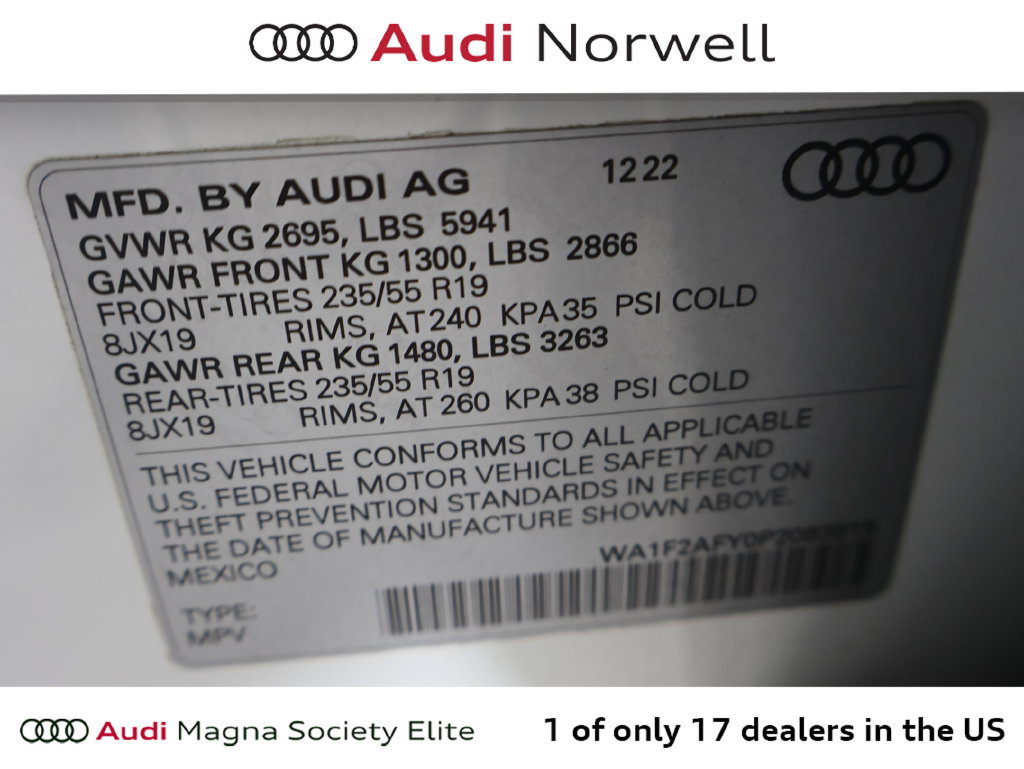Used 2023 Audi Q5 e Prestige AWD/4WD image 3