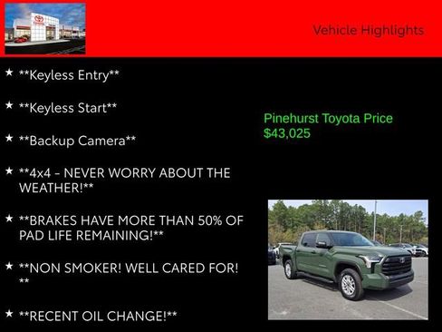 Used 2023 Toyota Tundra SR5 w/ SR5 Convenience Package image 13