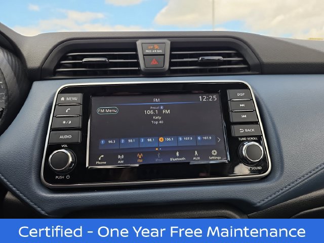 Certified 2025 Nissan Versa SV w/ Trunk Package FWD image 8