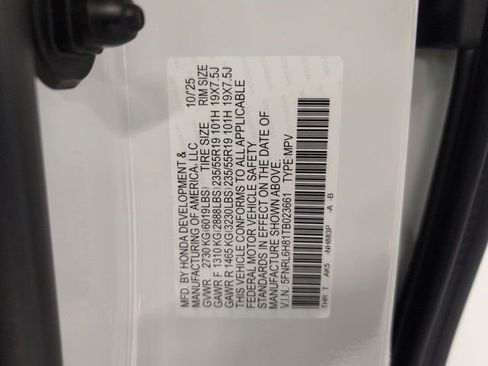 New 2026 Honda Odyssey Touring image 40