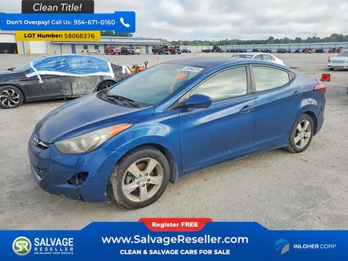 Used 2013 Hyundai Elantra GLS w/ Preferred Pkg FWD image 1