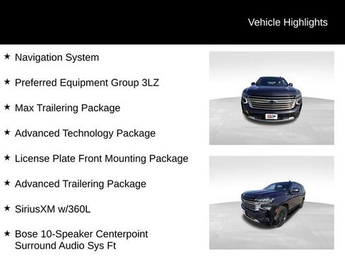 Certified 2024 Chevrolet Tahoe High Country w/ Advanced Technology Package AWD/4WD image 13