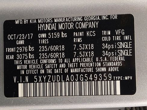 Used 2018 Hyundai Santa Fe Sport 2.0T AWD/4WD image 33