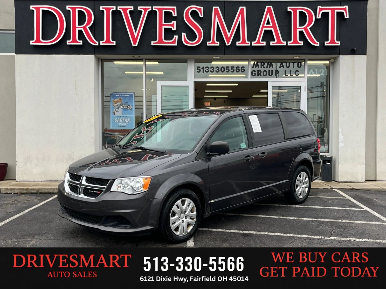 Used 2019 Dodge Grand Caravan SE w/ UConnect Hands-Free Group FWD image 1