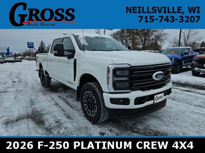 New 2026 Ford F250 Platinum