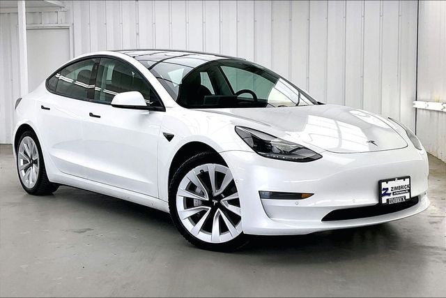 Used 2021 Tesla Model 3 Long Range AWD/4WD image 1
