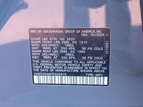 New 2026 Volkswagen Atlas Cross Sport SEL Premium R-Line image 10