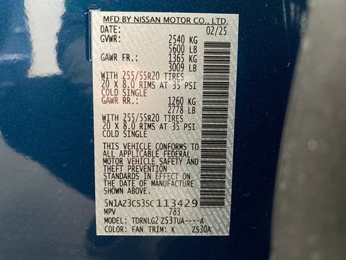 Used 2025 Nissan Murano SL image 36