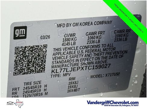 New 2026 Chevrolet Trax RS w/ Driver Confidence Package FWD image 22