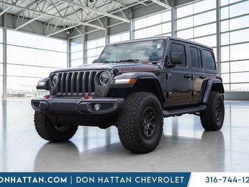 Used 2023 Jeep Wrangler Unlimited Rubicon w/ Xtreme 35 Tire Package AWD/4WD image 1