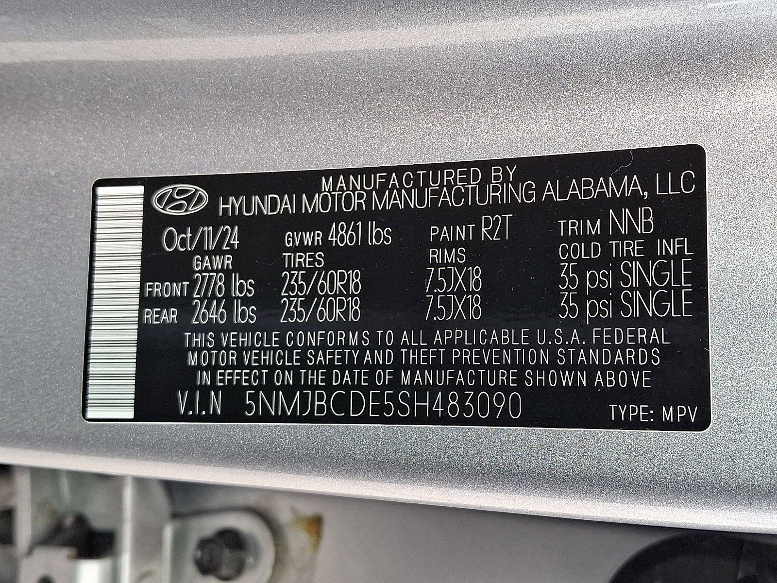 Used 2025 Hyundai Tucson SEL AWD/4WD image 27