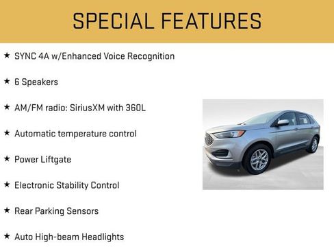 Used 2024 Ford Edge SEL AWD/4WD image 12