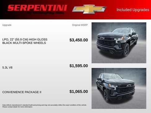New 2026 Chevrolet Silverado 1500 RST w/ Convenience Package II AWD/4WD image 21