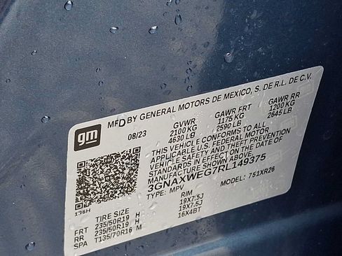 Used 2024 Chevrolet Equinox RS w/ RS Leather Package AWD/4WD image 26