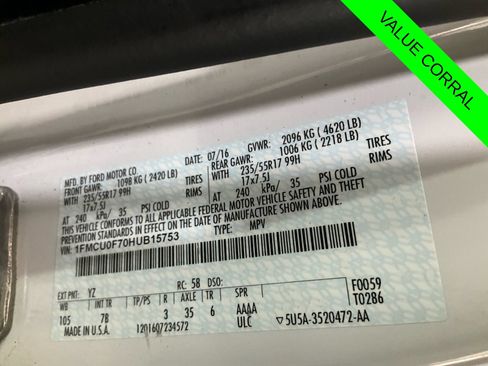 Used 2017 Ford Escape S FWD image 23
