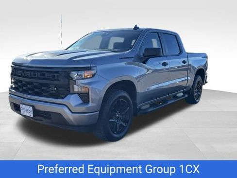 Certified 2024 Chevrolet Silverado 1500 Custom w/ Rally Edition AWD/4WD image 1