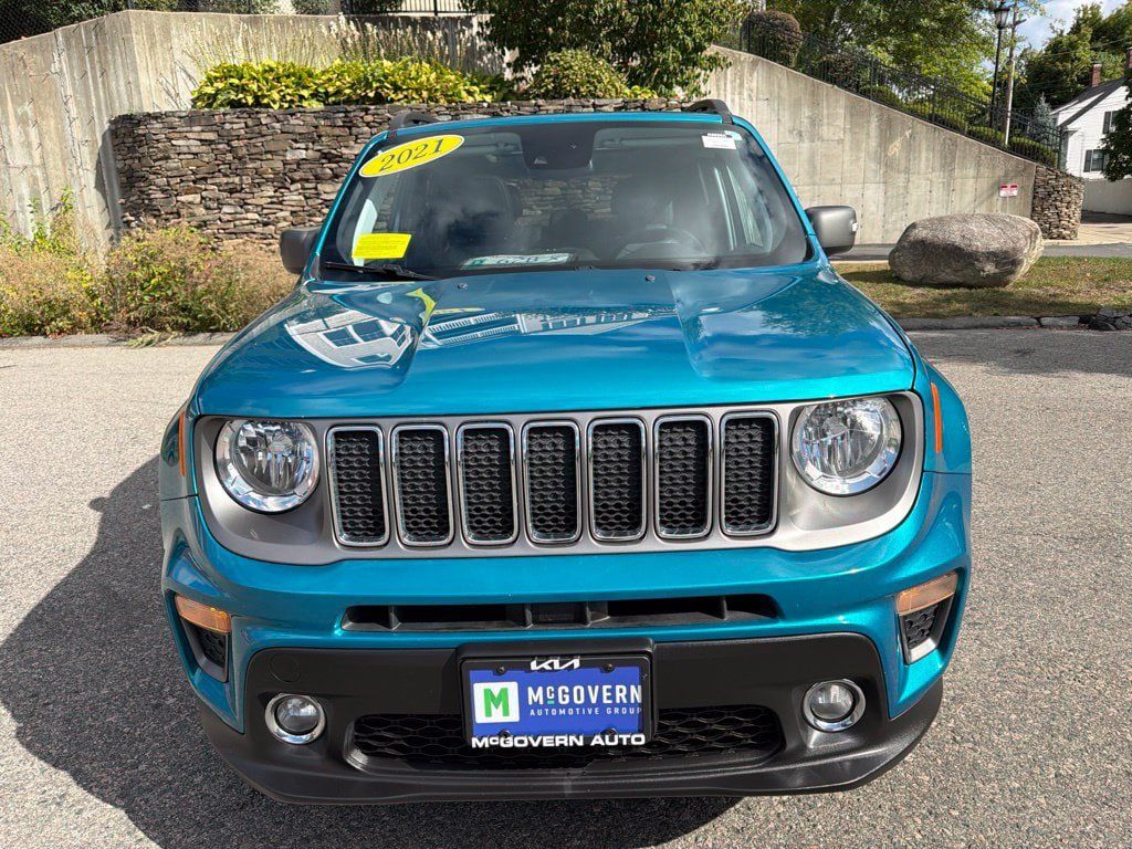 Used 2021 Jeep Renegade Limited w/ Sun & Sound Group AWD/4WD image 10