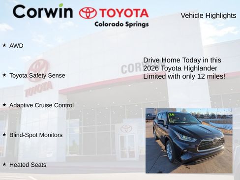 Used 2026 Toyota Highlander Limited image 7
