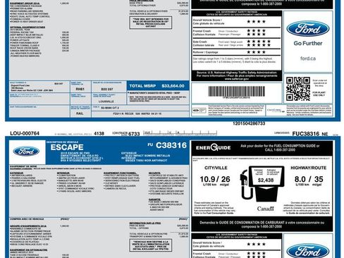 Used 2015 Ford Escape SE w/ Equipment Group 201A FWD image 1