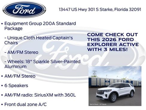 New 2026 Ford Explorer Active image 15