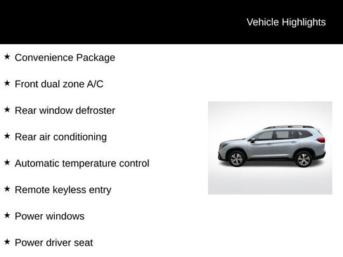 Certified 2024 Subaru Ascent Premium w/ Convenience Package image 8