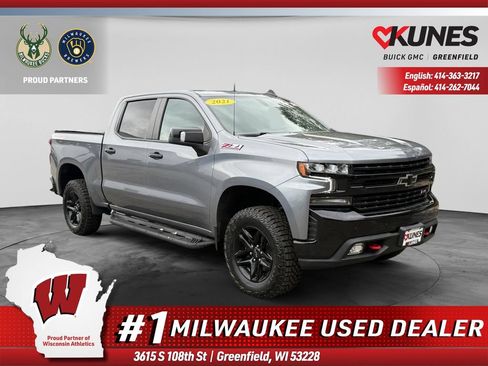 Used 2021 Chevrolet Silverado 1500 LT Trail Boss w/ Convenience Package II AWD/4WD image 1