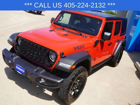 Used 2025 Jeep Wrangler Unlimited Sport S 4xe AWD/4WD image 16