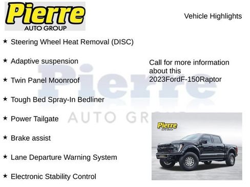 Used 2023 Ford F150 Raptor w/ Equipment Group 802A Raptor R AWD/4WD image 23