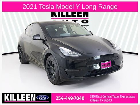 Used 2021 Tesla Model Y Long Range AWD/4WD image 1