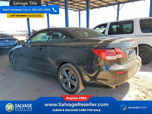 Used 2012 Lexus IS 250C w/ Luxury Pkg RWD image 3
