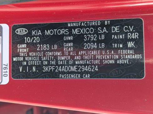 Used 2021 Kia Forte LXS FWD image 34