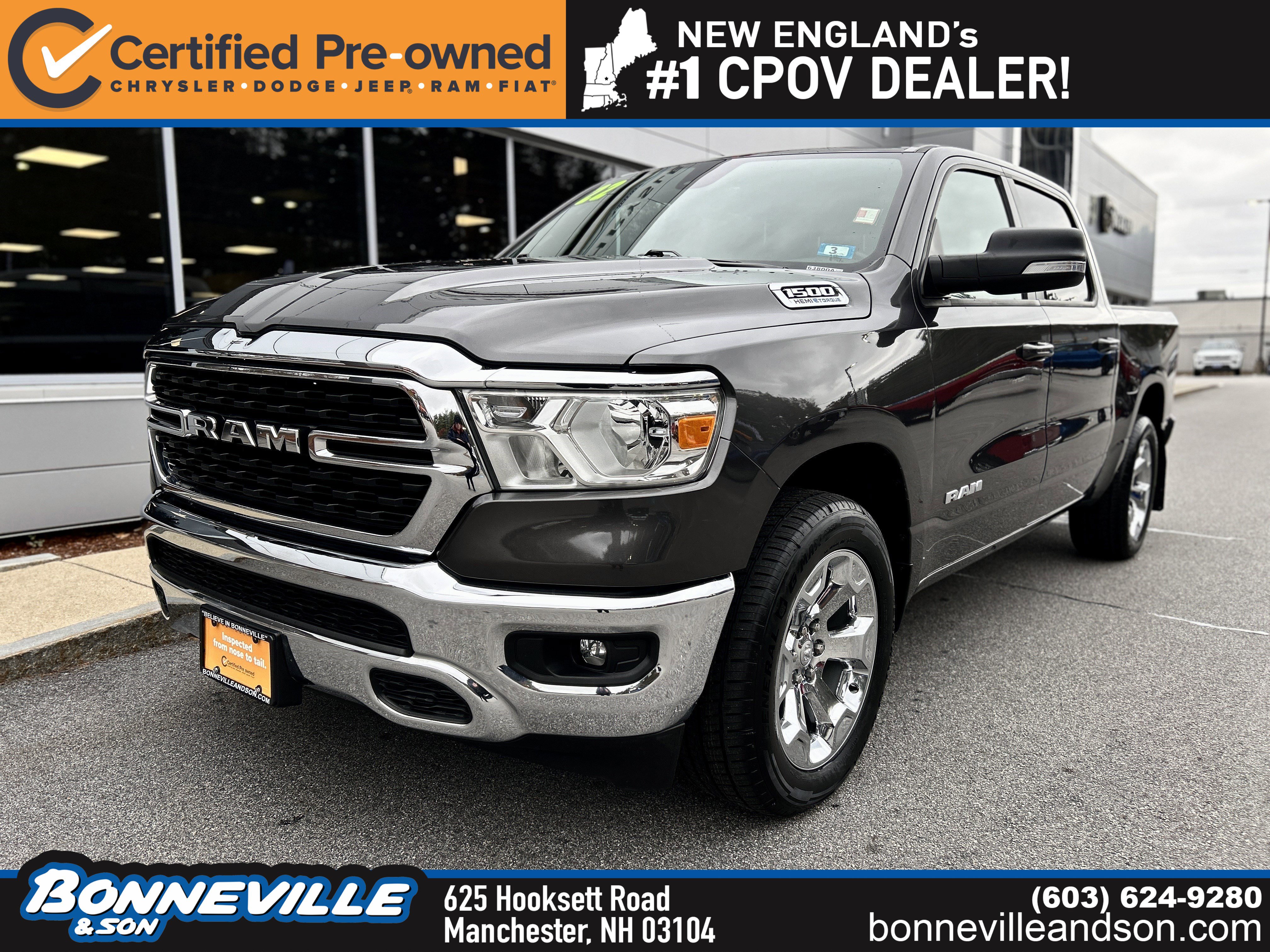 Certified 2022 RAM 1500 Big Horn AWD/4WD image 1
