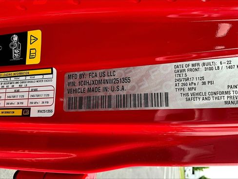 Used 2022 Jeep Wrangler Unlimited Sport AWD/4WD image 19