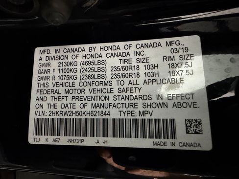 Used 2019 Honda CR-V EX image 19