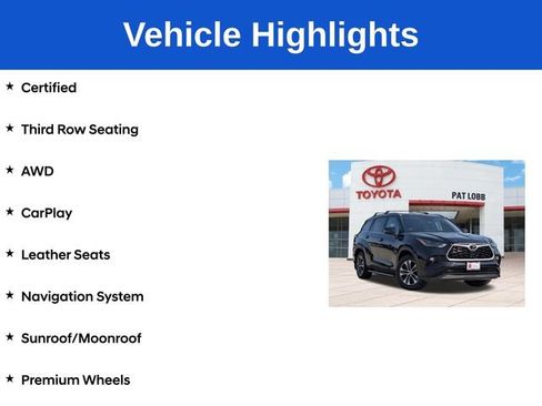 Certified 2025 Toyota Highlander XLE AWD/4WD image 5