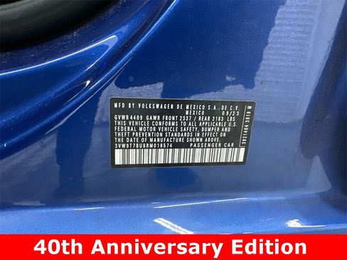 Used 2024 Volkswagen Jetta GLI 40th Anniversary Edition image 30