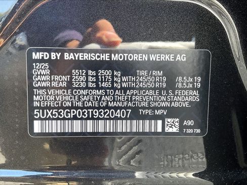 Used 2026 BMW X3 xDrive30i w/ M Sport Package AWD/4WD image 18