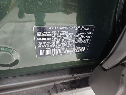 New 2026 Subaru Outback Premium AWD/4WD image 28