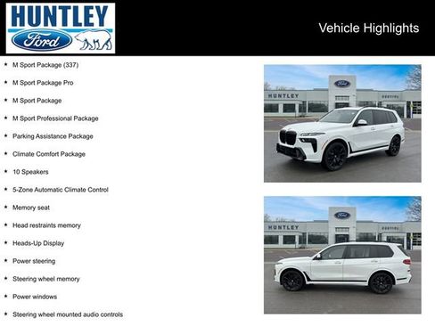 Used 2023 BMW X7 xDrive40i w/ M Sport Package image 2